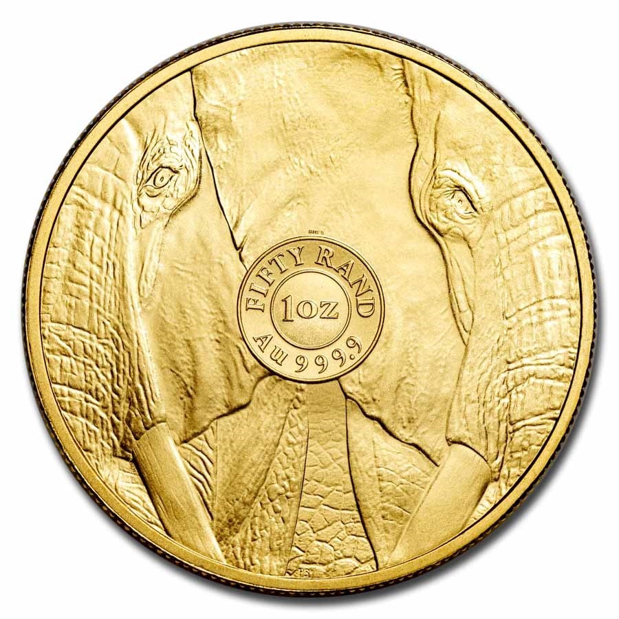 1 Unze Gold Big Five Elefant 2024