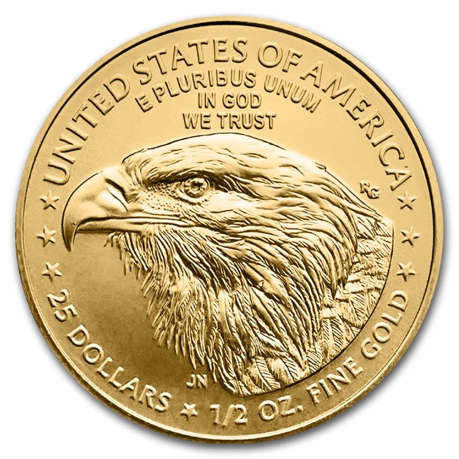 1/2 Unze American Eagle 2024 Goldmünze