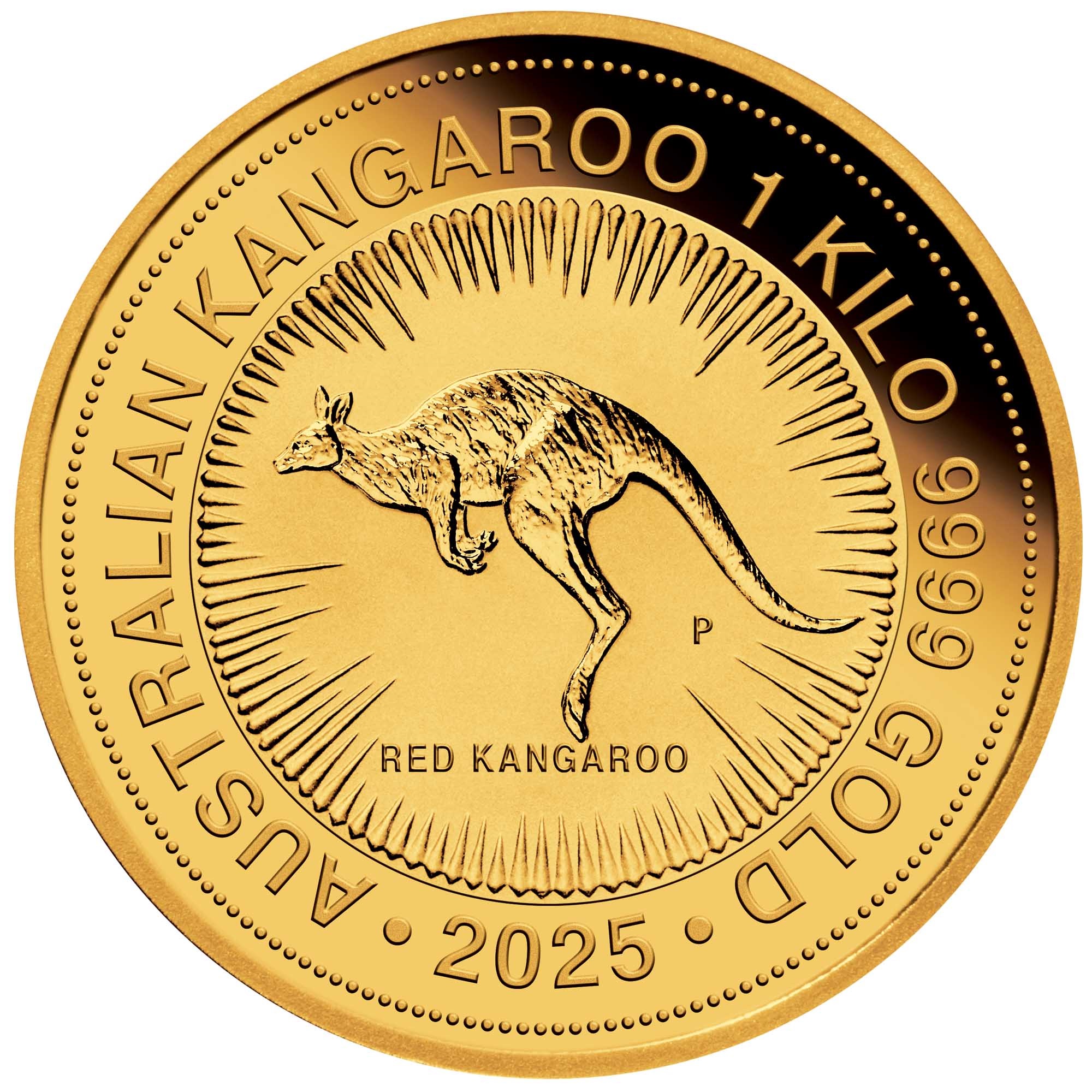 1kg Gold Australien Känguru Nugget 2025