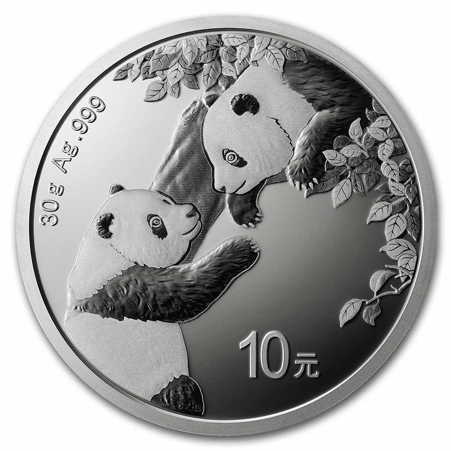 30g China Panda Silber 2023