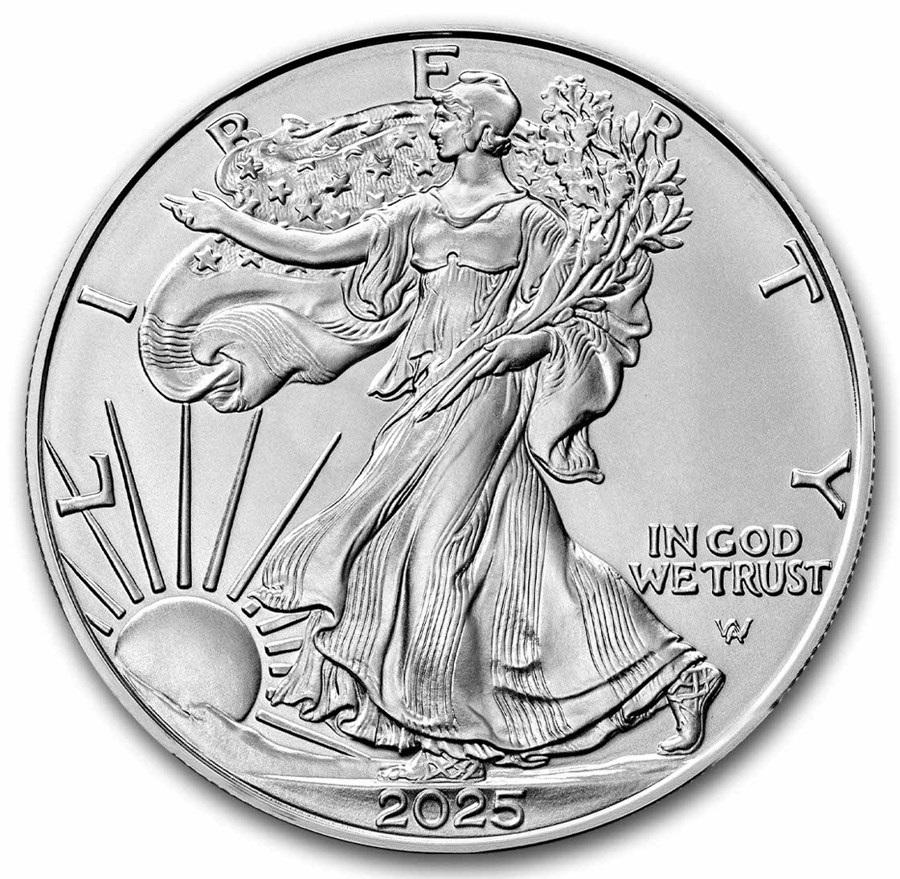 1 Unze Silber American Eagle 2025