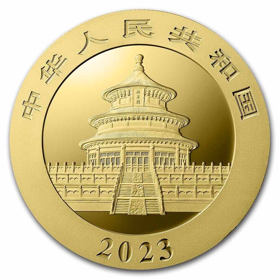 3g China Panda Gold 2023