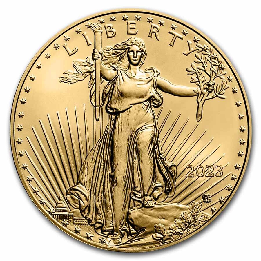 1 Unze American Eagle 2023 Goldmünze