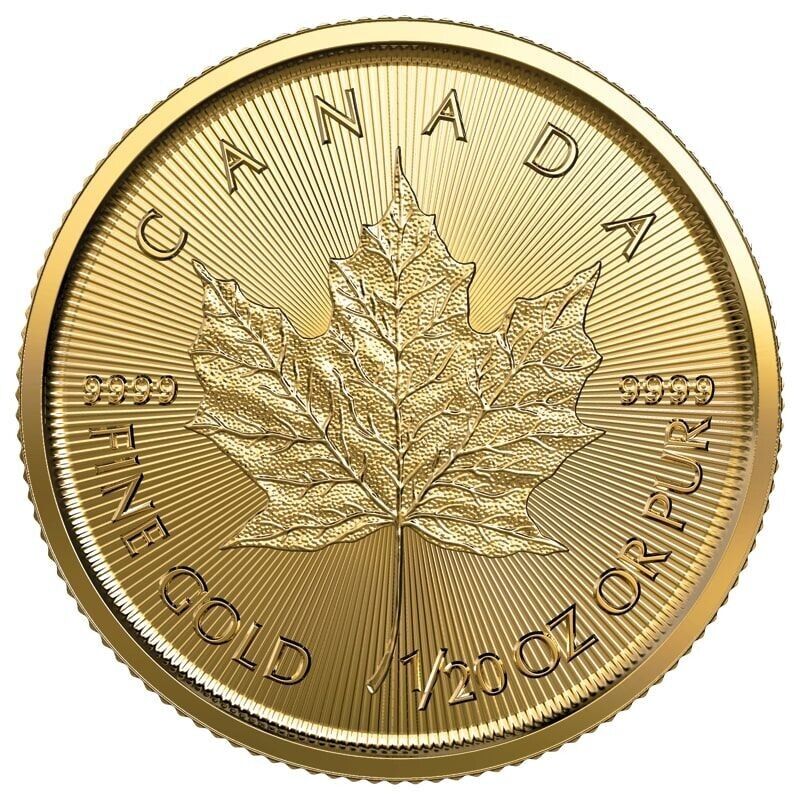 1/20 Unze Maple Leaf 2023 Goldmünze