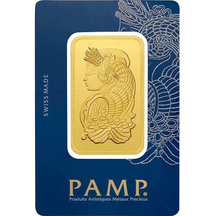 100g Goldbarren PAMP Suisse