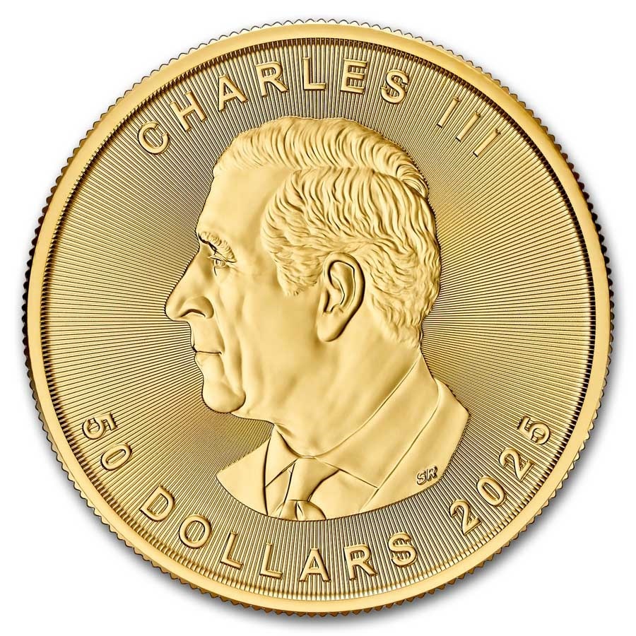 1 Unze Gold Canada Maple Leaf 2025