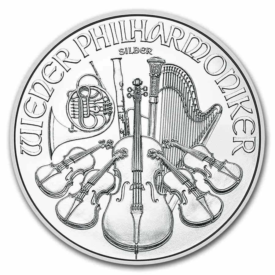 1 Unze Silber Wiener Philharmoniker 2025