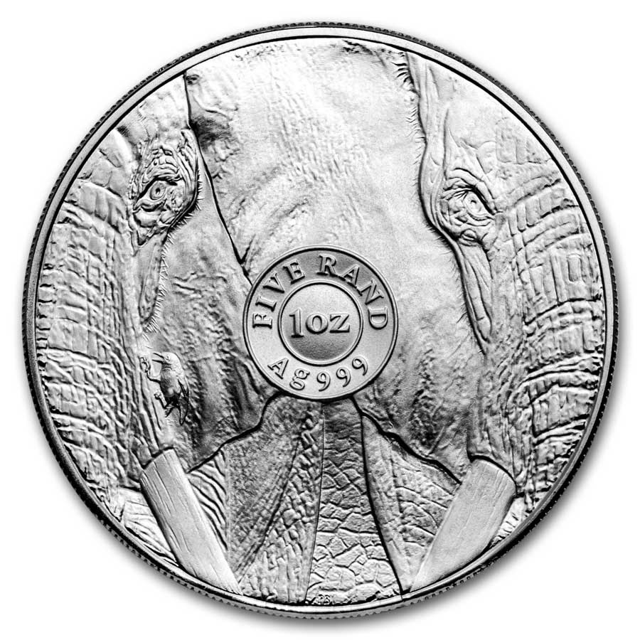 1 Unze Silber Big Five Elefant