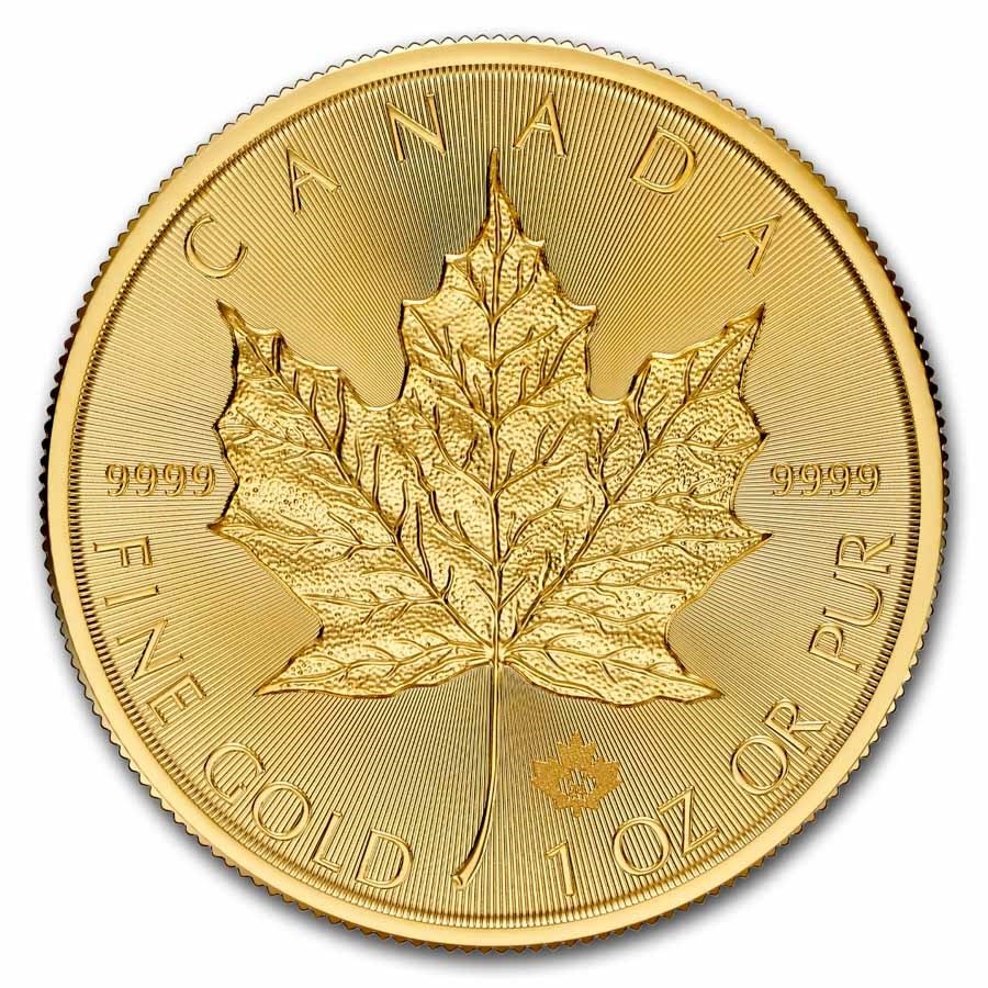 1 Unze Gold Canada Maple Leaf 2024