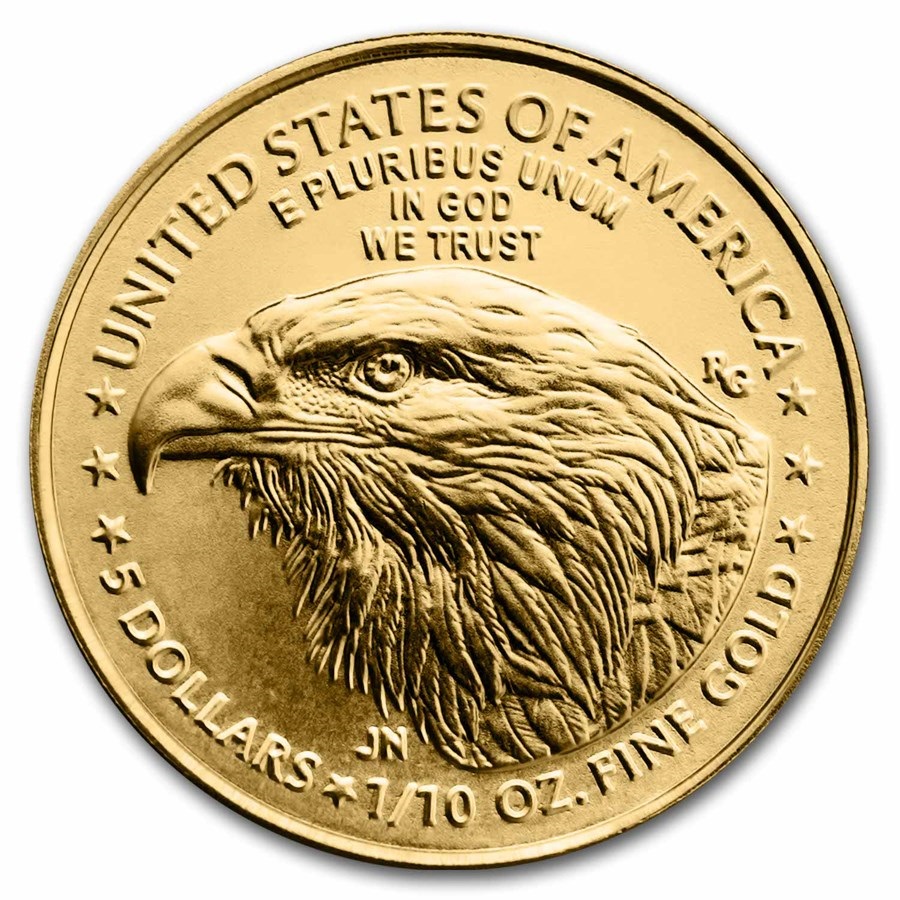 1/10 Unze American Eagle 2024 Goldmünze