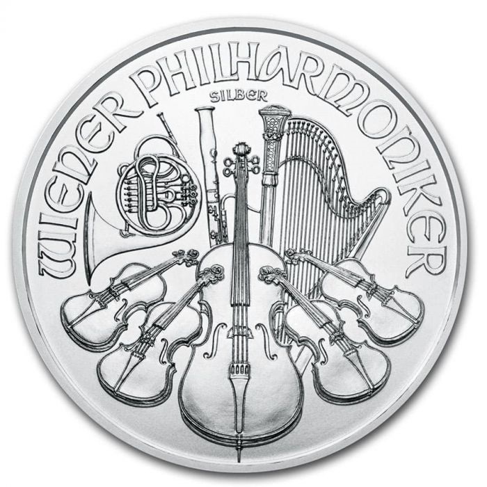 1 Unze Silber Wiener Philharmoniker 2023