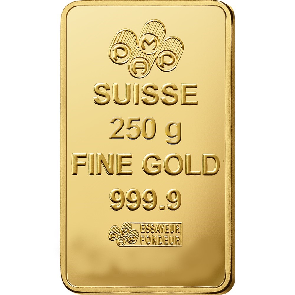 250g Goldbarren PAMP Suisse