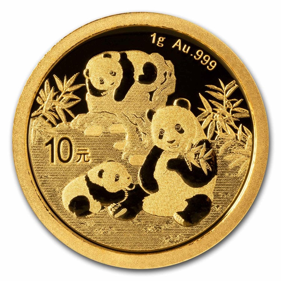 1g Gold China Panda 2025