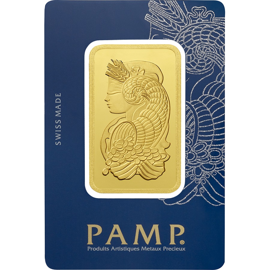 50g Goldbarren PAMP Suisse