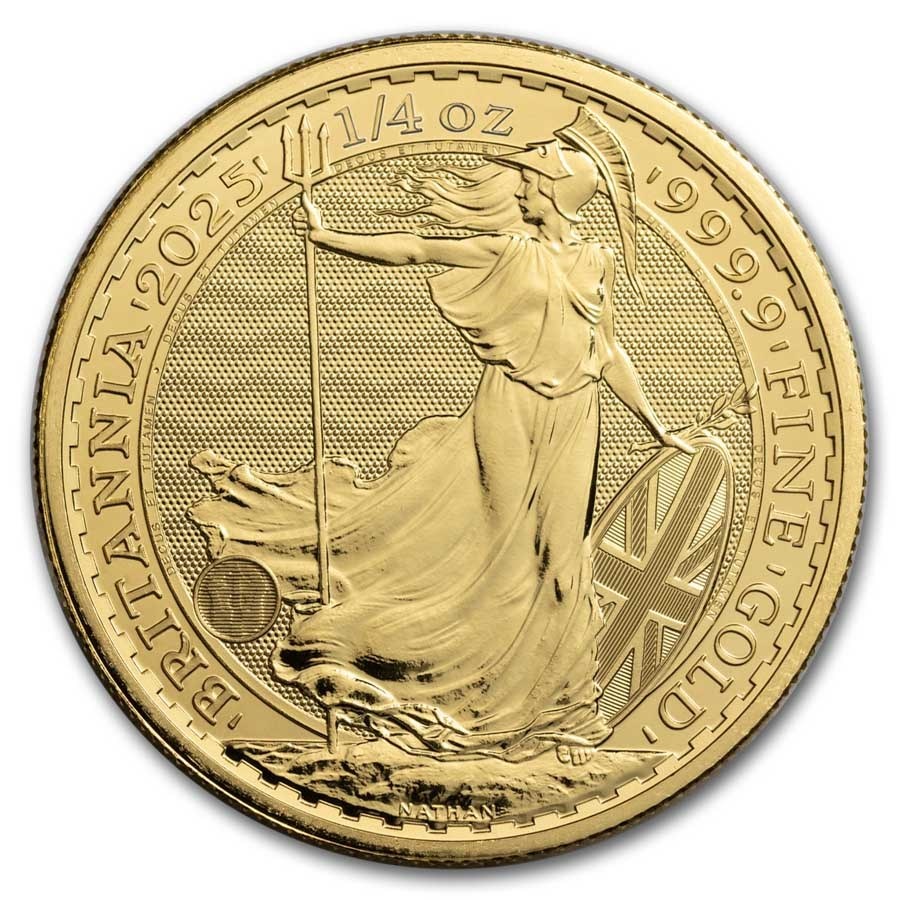 1/4 Unze Gold Britannia 2025