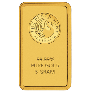 5g Goldbarren Perth Mint