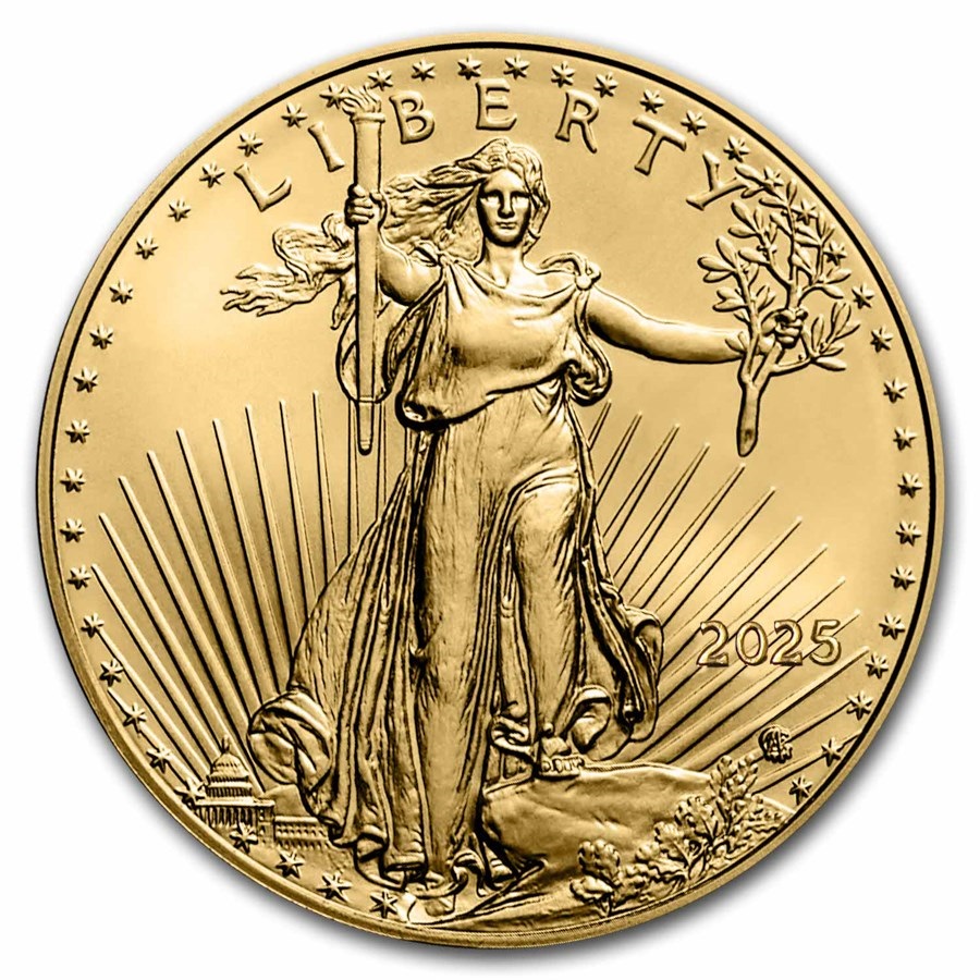 1/2 Unze Gold American Eagle 2025