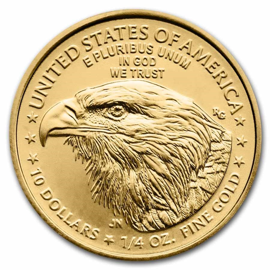 1/4 Unze American Eagle 2024 Goldmünze