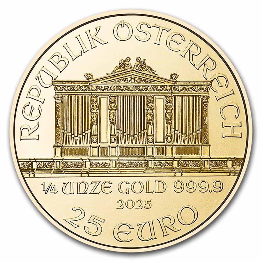 1/4 Unze Gold Wiener Philharmoniker 2025