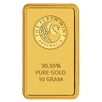 10g Goldbarren Perth Mint