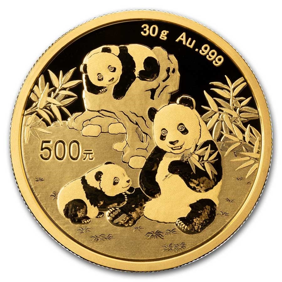 30g China Panda Gold 2025