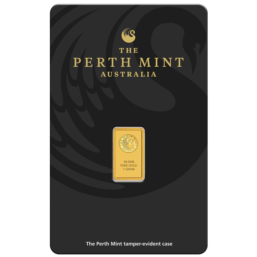 1g Goldbarren Perth-Mint