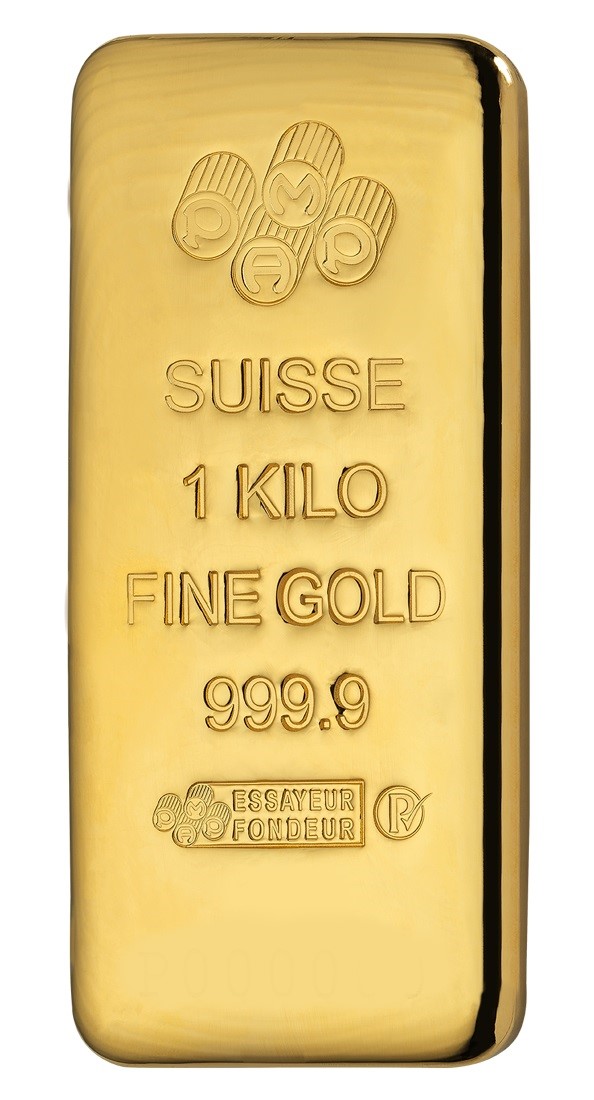 1000g Goldbarren PAMP Suisse