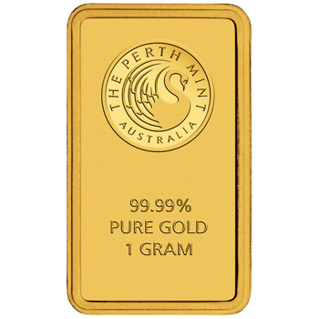 1g Goldbarren Perth Mint