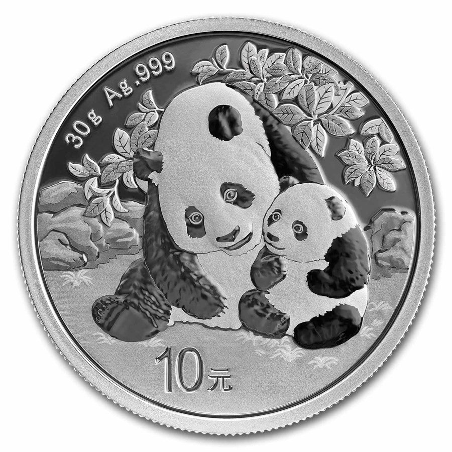 30g China Panda Silber 2024