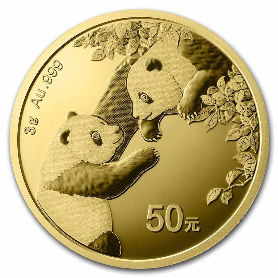 3g China Panda Gold 2023