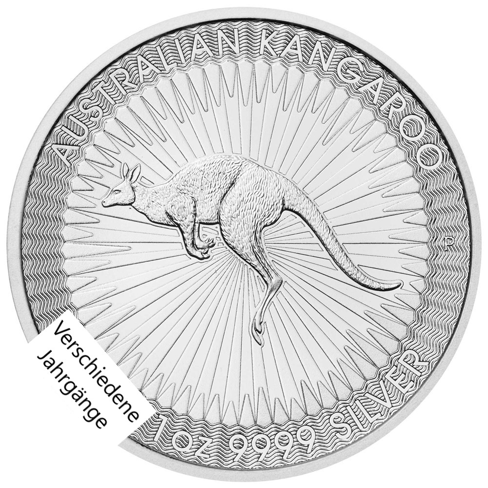 1 Unze Australian Kangaroo Silbermünze