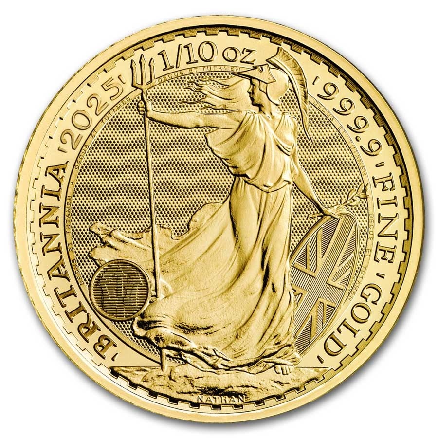 1/10 Unze Gold Britannia 2025